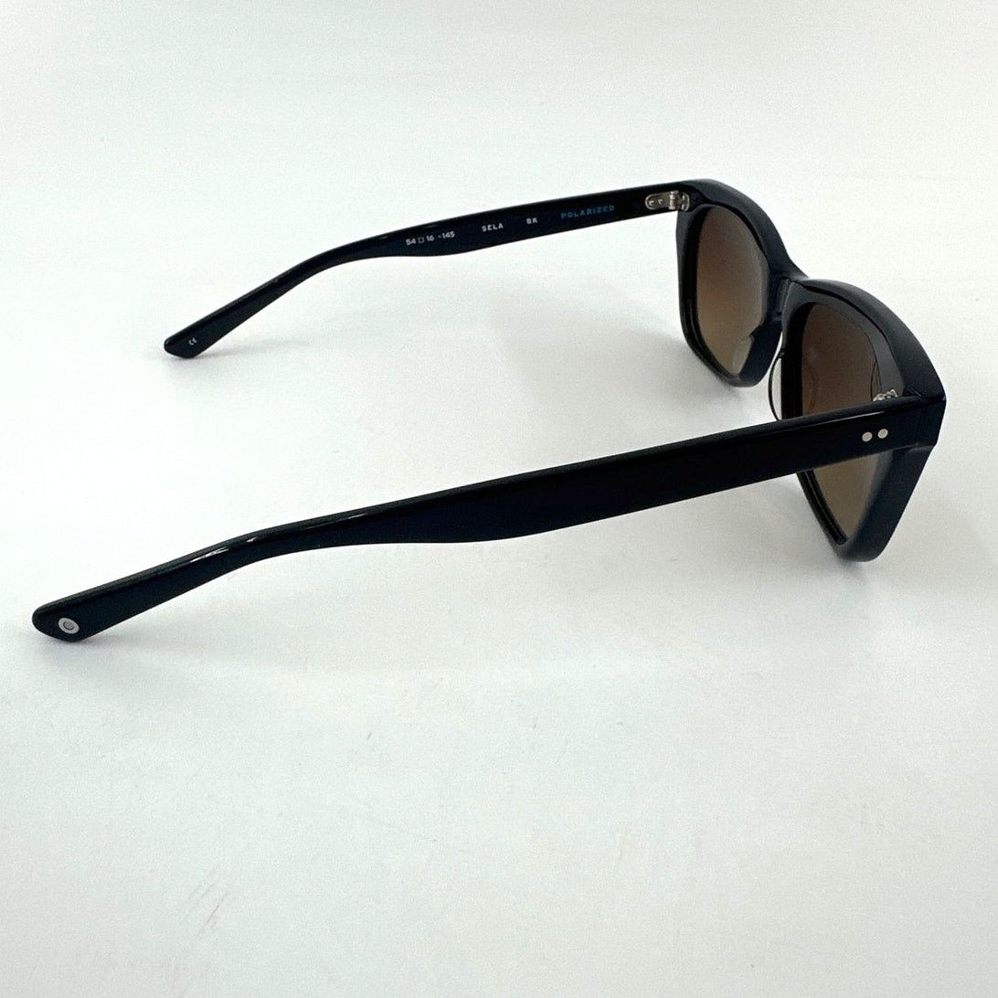 SALT. Optics SALT. Unisex Black/Brown Gradient Sela Sunglasses Size ONE SIZE - 7 Thumbnail