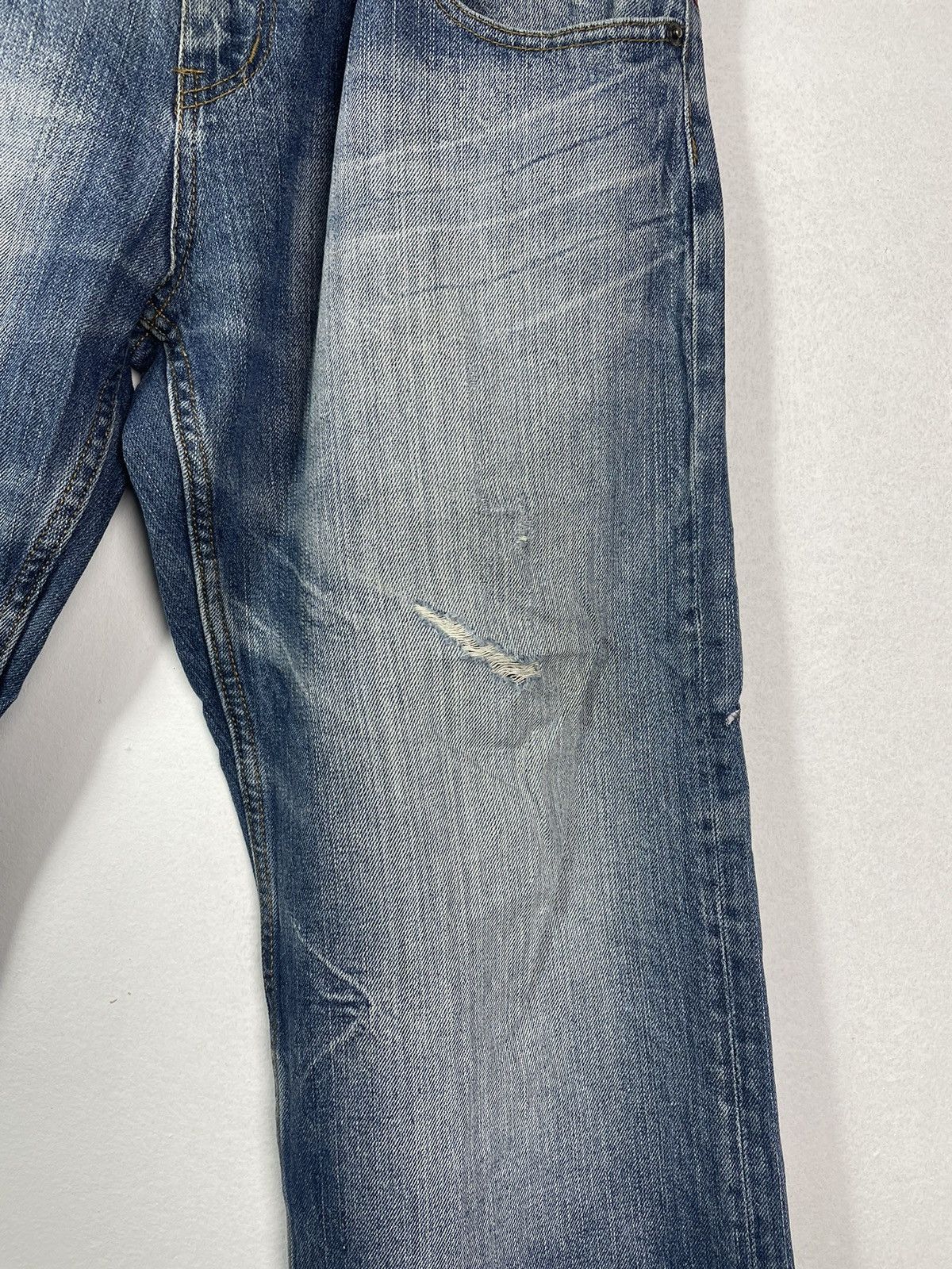 Japanese Brand Rare Japanese Dragon Embroidery Jeans Size US 34 / EU 50 - 10 Thumbnail
