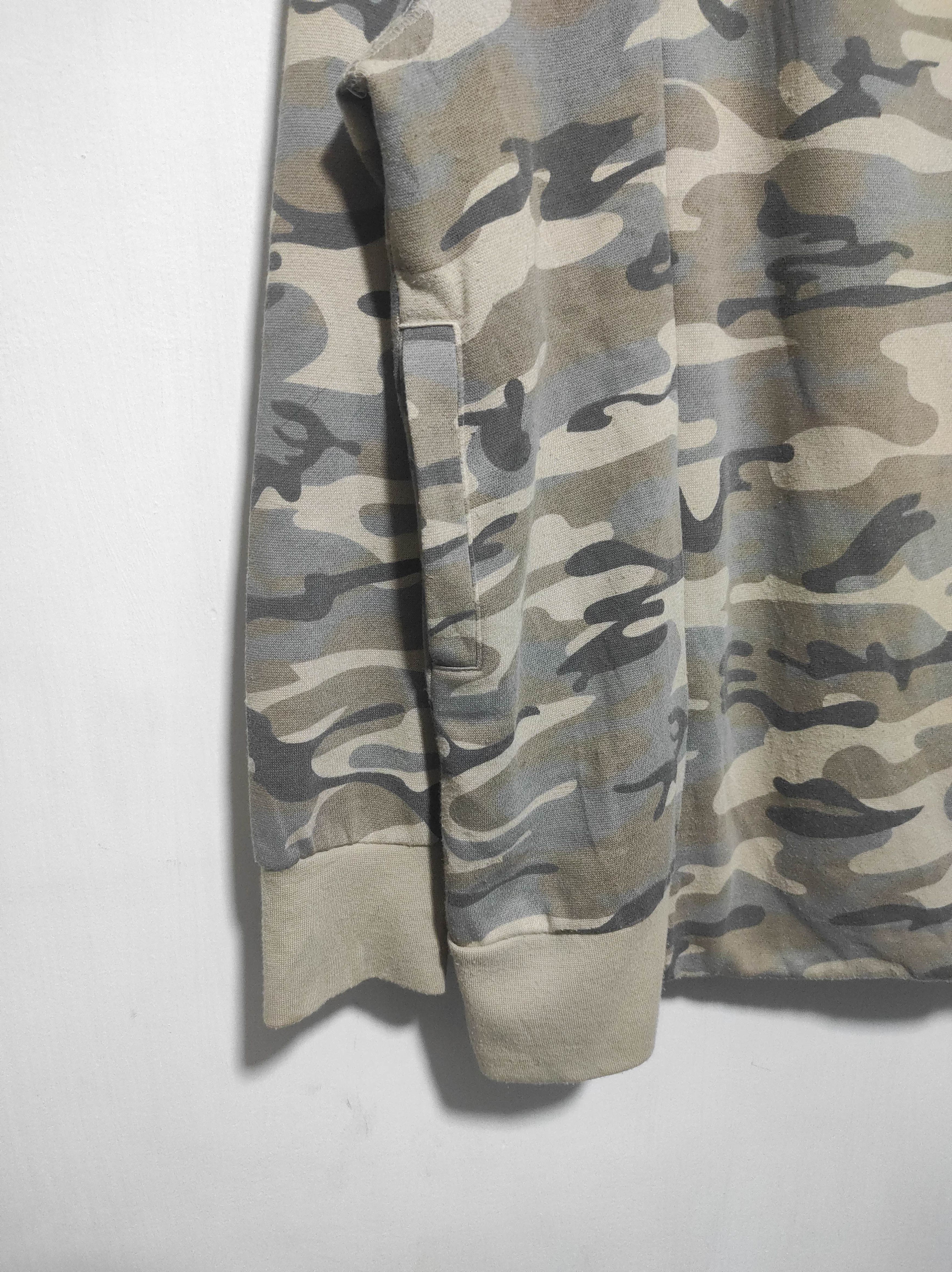 If Six Was Nine N, Camo Asymetrical Fur Zipper Hoodie Size US L / EU 52-54 / 3 - 4 Thumbnail