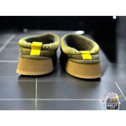 Ugg UGG TAZZ WOMEN / Unisex SLIPPERS SUEDE BURNT OLIVE US 8 /UK Size US 8 / IT 38 - 7 Thumbnail