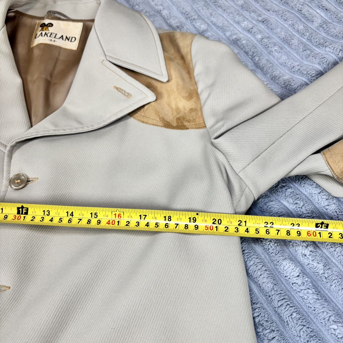 Other Vintage LAKELAND Men’s size 44 Western elbow patches jacket Size 44R - 4 Thumbnail
