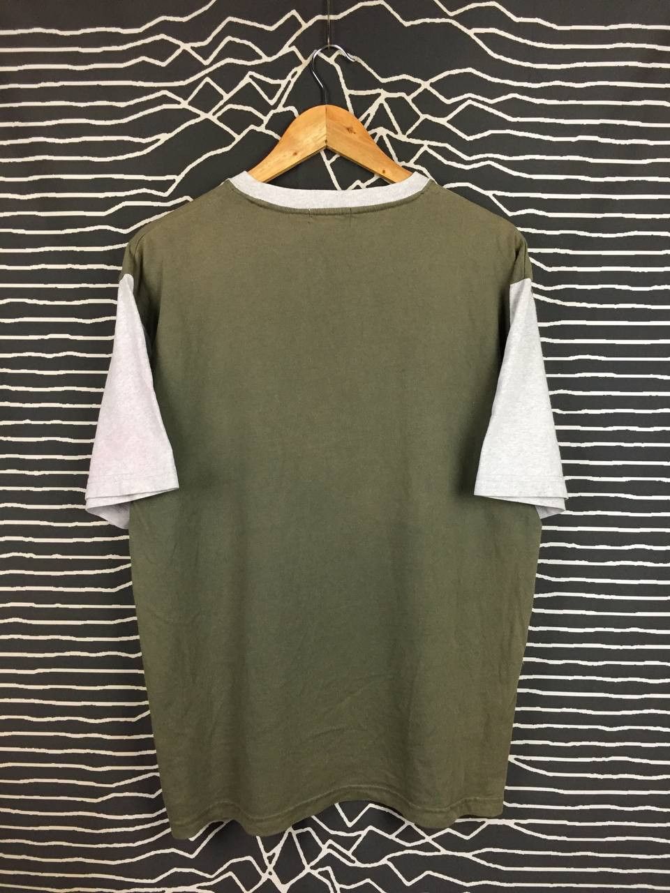 J.Crew Vtg J.Crew Made In Usa Retro Style Two-Tone Spell Out Tee Size US M / EU 48-50 / 2 - 8 Thumbnail