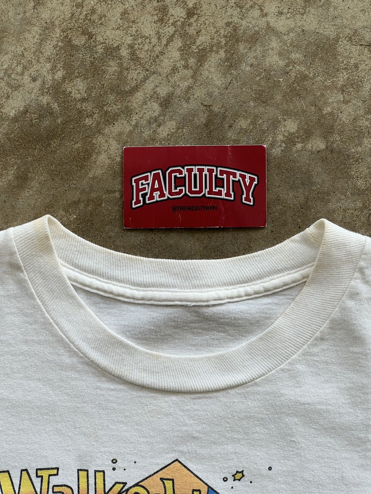 Vintage Vintage Ross I walked to the Moon Single Stitch Tee Medium Size US M / EU 48-50 / 2 - 3 Thumbnail