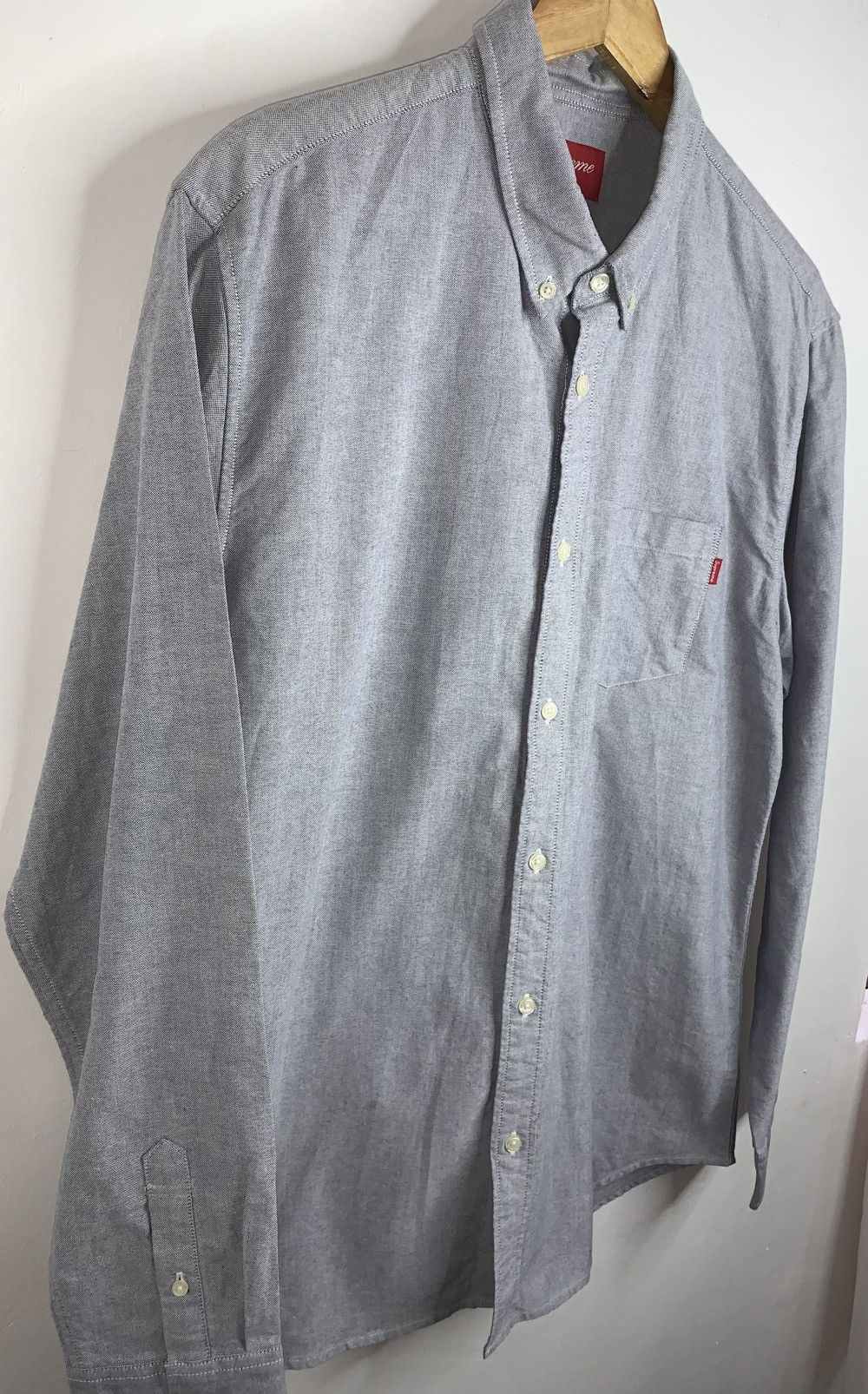 Supreme Supreme Oxford Shirt Size US XL / EU 56 / 4 - 3 Thumbnail