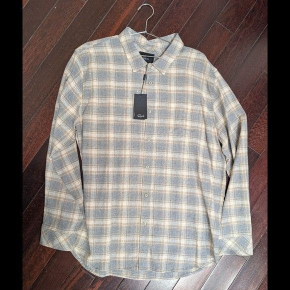Rails NWT Rails Wyatt Plaid Button Down Shirt - Charcoal Desert Me Size US XXL / EU 58 / 5 - 5 Thumbnail