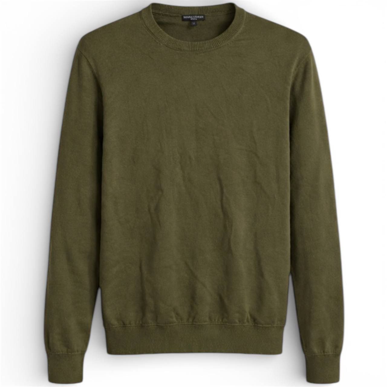Vintage DOPPELGANGER ROMA KHAKI CLASSIC COTTON JUMPER MENS SIZE M Size US M / EU 48-50 / 2 - 1 Thumbnail