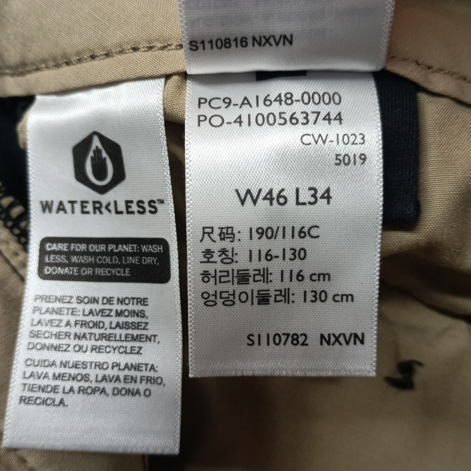 Dockers Dockers Comfort Knit Chino Pants Men's Size 46x34 Black Size US 44 / EU 60 - 6 Thumbnail
