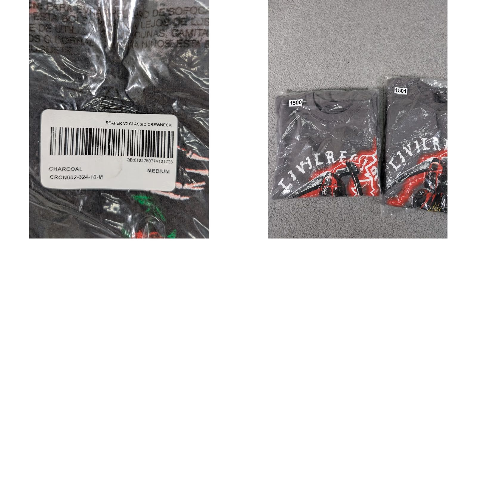 Vintage Civil Regime Sweatshirt Mens Medium Reaper V2 Classic Crewneck Graphic Gray New Size US M / EU 48-50 / 2 - 8 Thumbnail