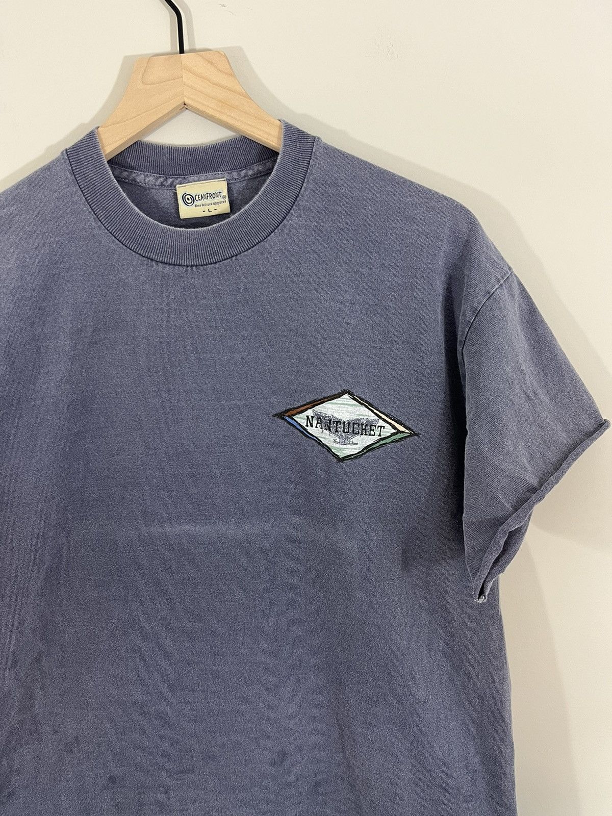 Vintage Sun Faded Nantucket Distressed Thrashed Tee Size US L / EU 52-54 / 3 - 2 Thumbnail