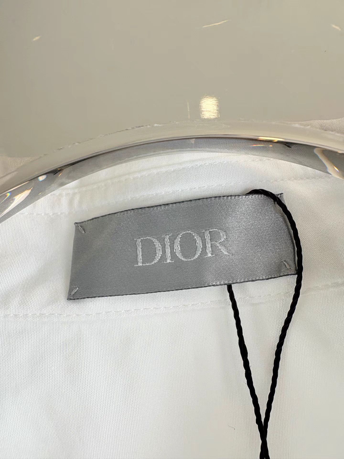 Dior DIOR Bee Embroidery White Shirt K1 Size XS / US 0-2 / IT 36-38 - 4 Thumbnail