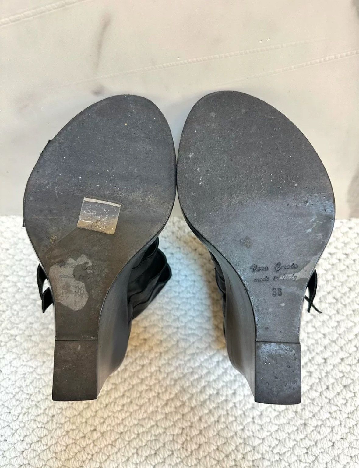 Ann Demeulemeester ann demeulemeester punk goth gladiator wedge sandals Size US 5 / IT 35 - 8 Thumbnail