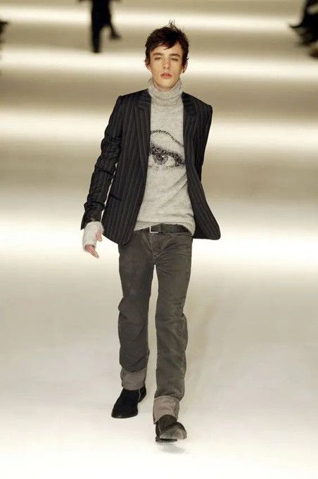 Dior × Hedi Slimane Dior - Hedi Slimane - F/W 04 - Clawmark Corduroy Pants Size US 30 / EU 46 - 1 Thumbnail