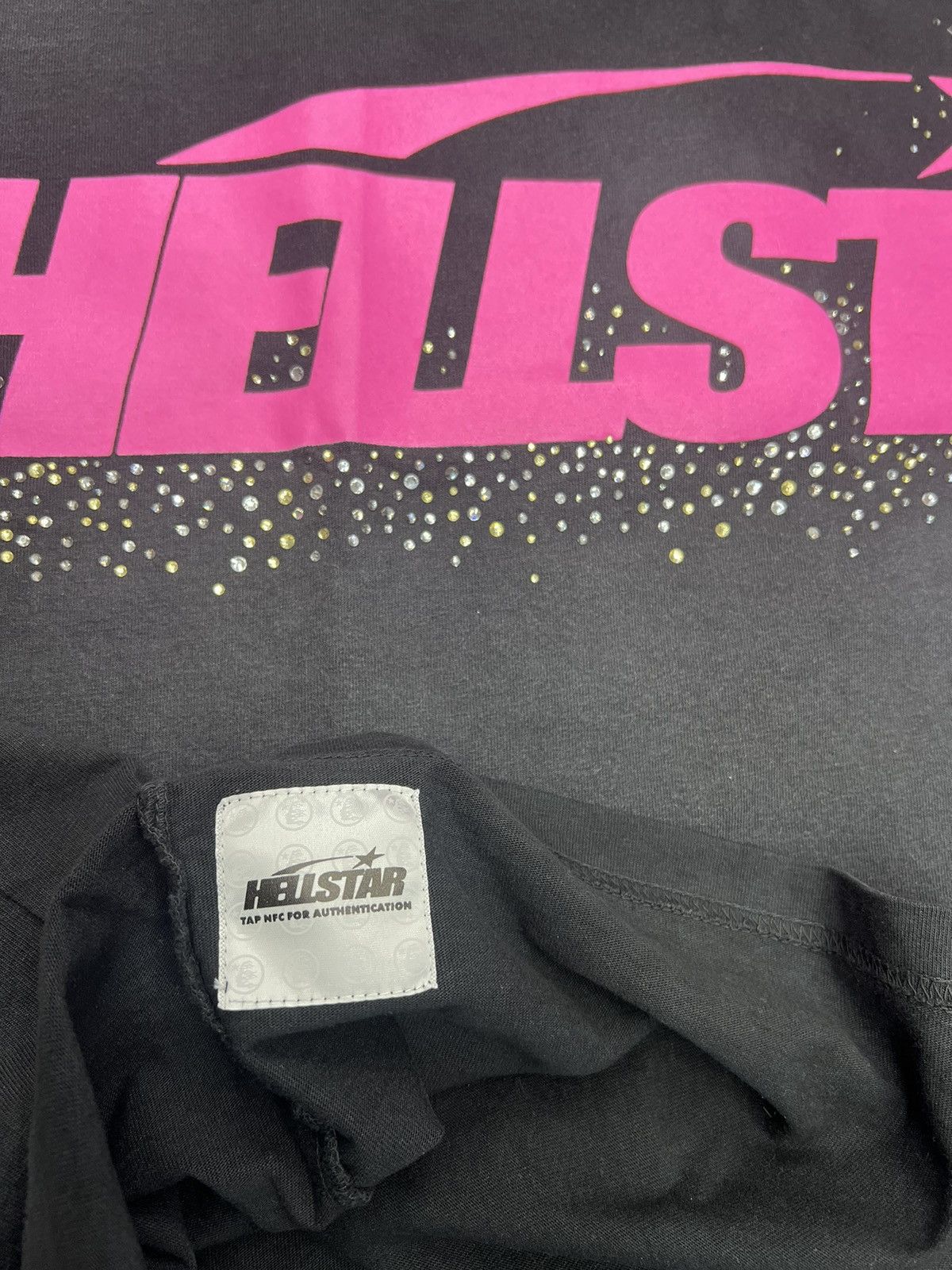 HELLSTAR Hellstar Rhinestone Classic T-Shirt Size US M / EU 48-50 / 2 - 4 Thumbnail