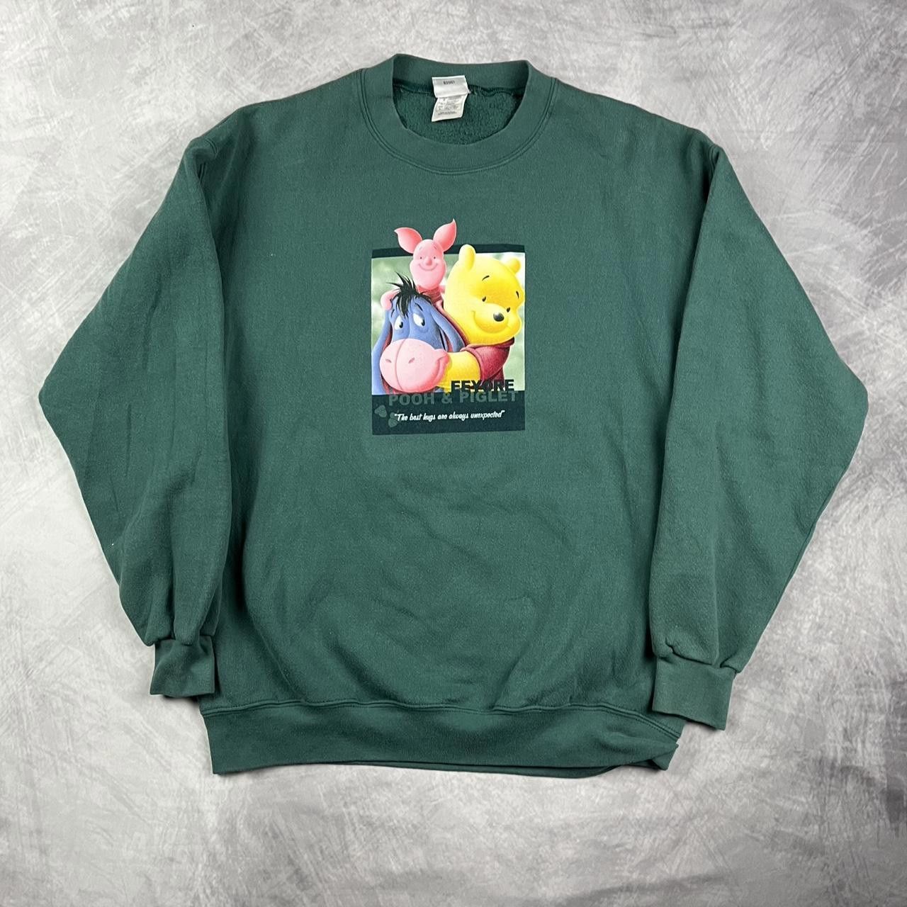 Disney Vintage Winnie the Pooh crewneck Size US L / EU 52-54 / 3 - 1 Thumbnail