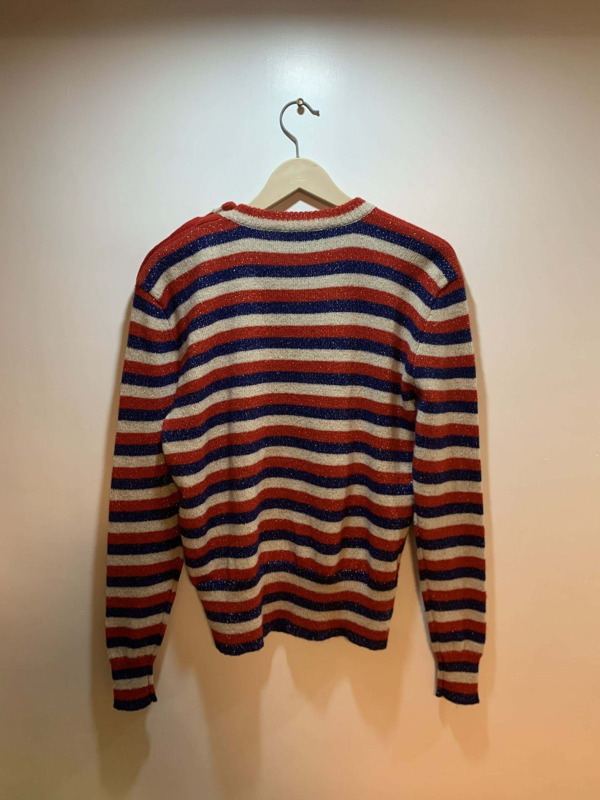 Gucci Gucci Striped Cashmere Knitwear Sweater Size L / US 10 / IT 46 - 9 Thumbnail