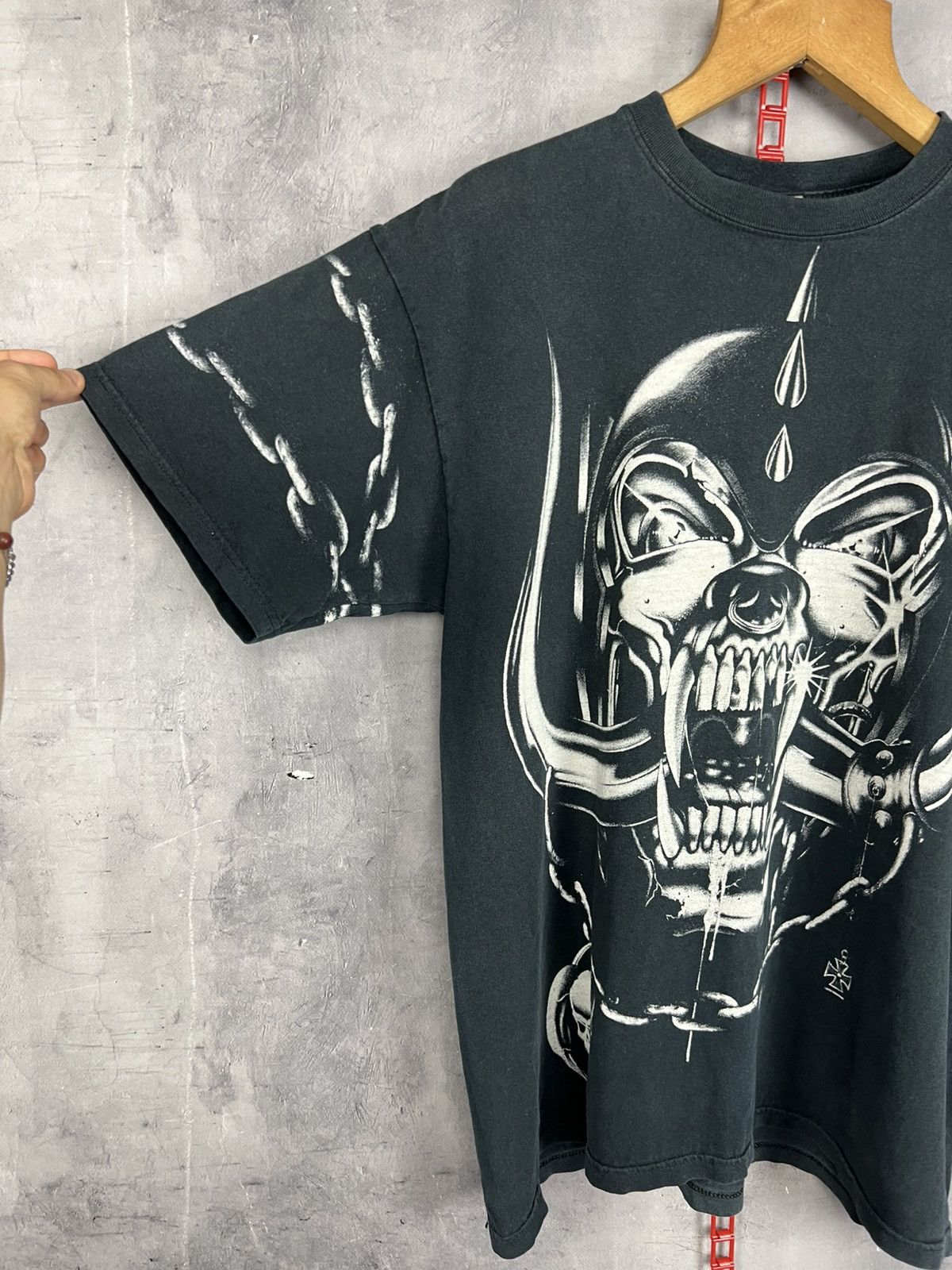 Liquid Blue Vintage liquid blue Motörhead 2004 fullprint Band Tees Sz L Size US L / EU 52-54 / 3 - 3 Thumbnail