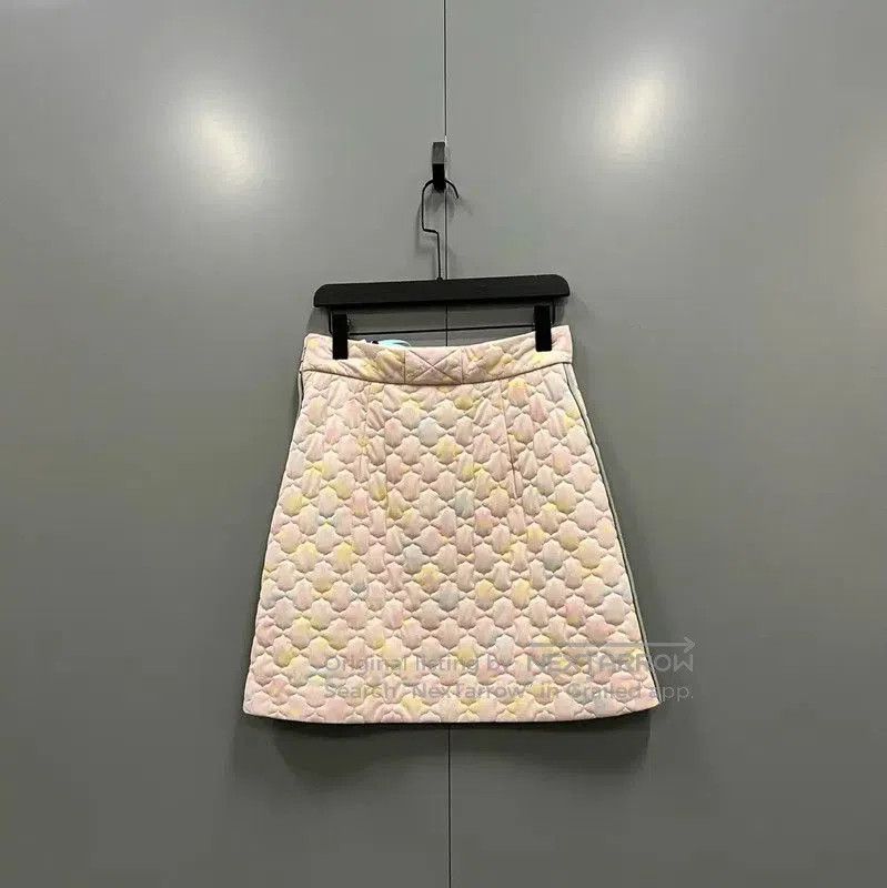 Fendi Fendi Summer Pink Cotton Mini Skirt . Size 28" / US 6 / IT 42 - 2 Thumbnail