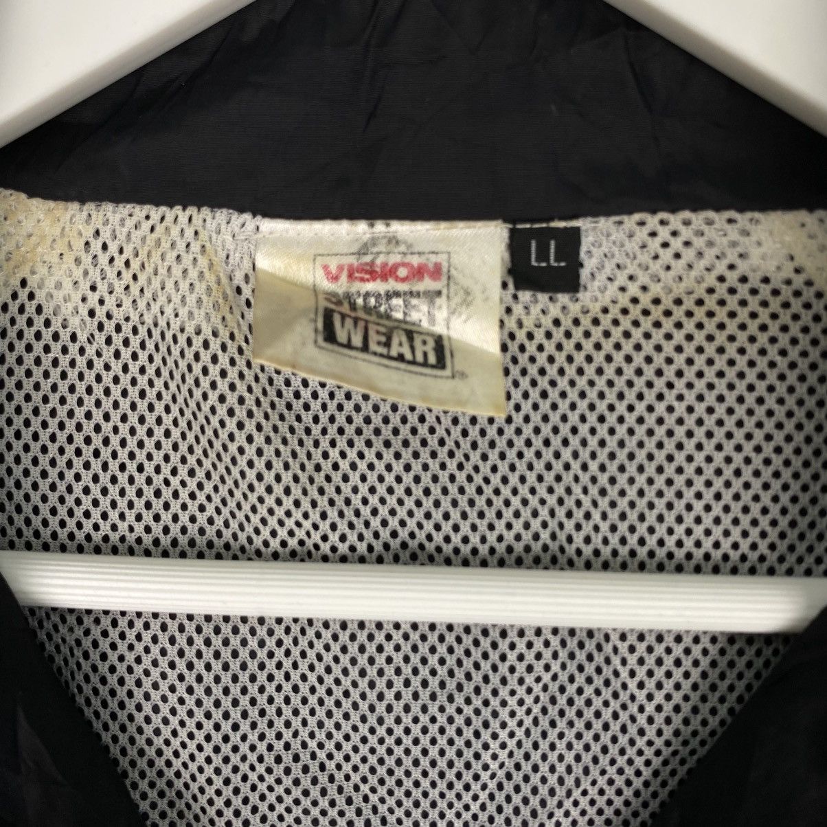 Designer × Vintage Vintage Lightjacket Vision Street Wear black Size US XL / EU 56 / 4 - 2 Thumbnail