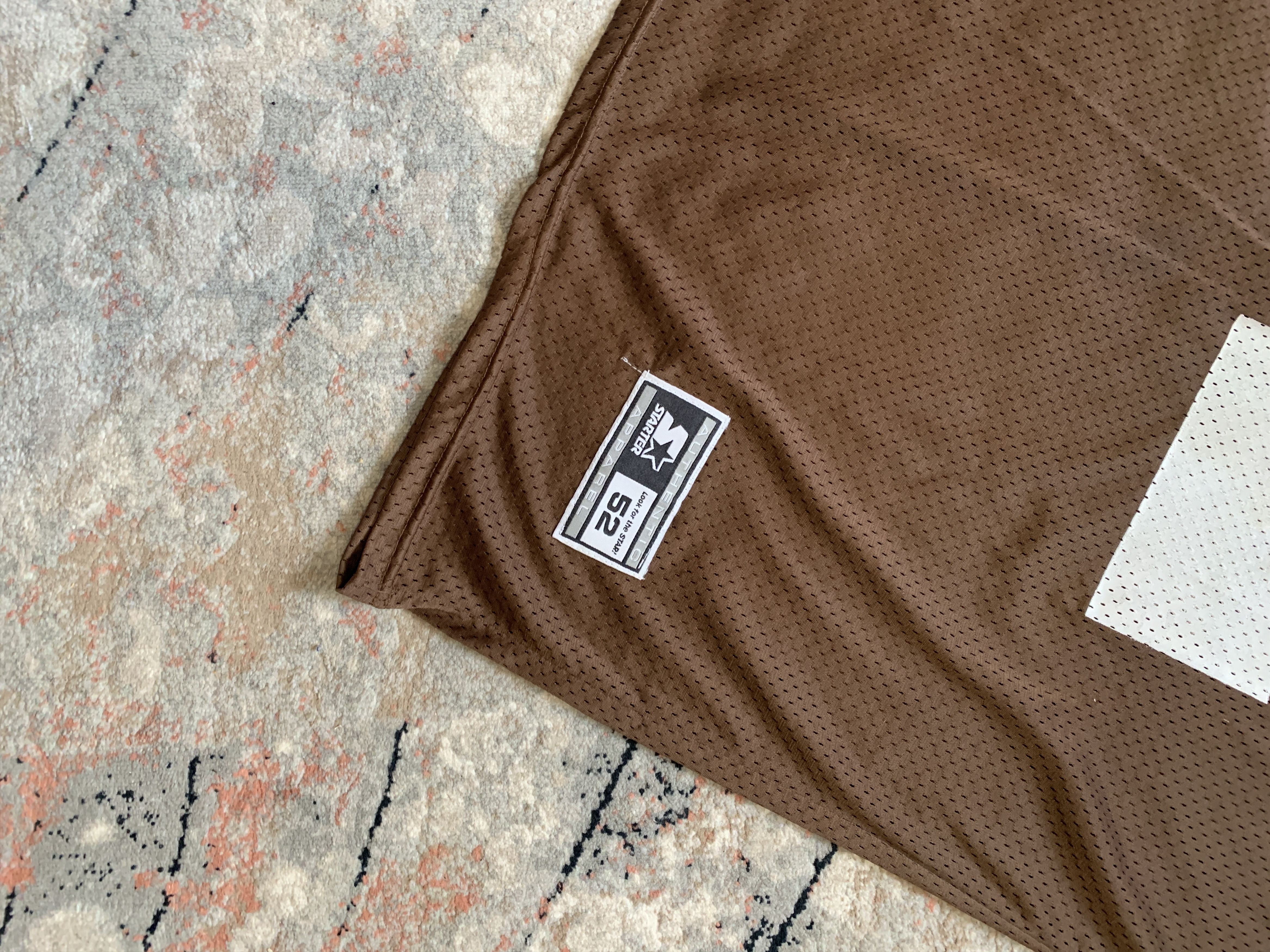 NHL × Starter × Vintage Vintage NFL Vinny Testaverde 12 Cleveland Browns 1995 Jersey Size US XL / EU 56 / 4 - 3 Thumbnail