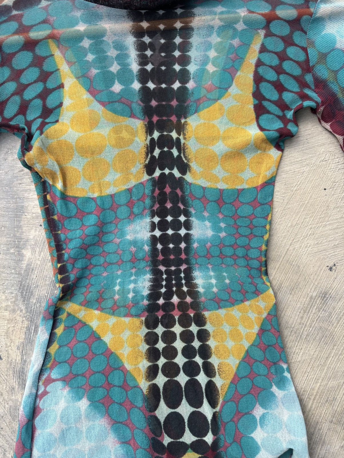 Jean Paul Gaultier Jean Paul Gaultier FW1995 Cyber Dot Mesh Size S / US 4 / IT 40 - 3 Thumbnail
