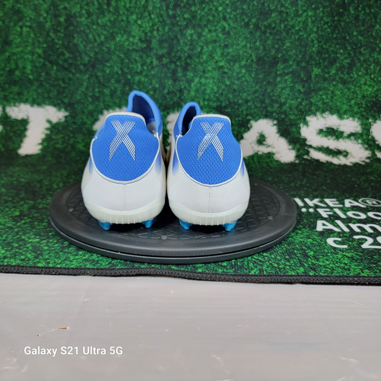Adidas Adidas X Speedflow.3 Laceless FG 'White Legacy Indigo' Sz 13 Size US 13 / EU 46 - 3 Thumbnail