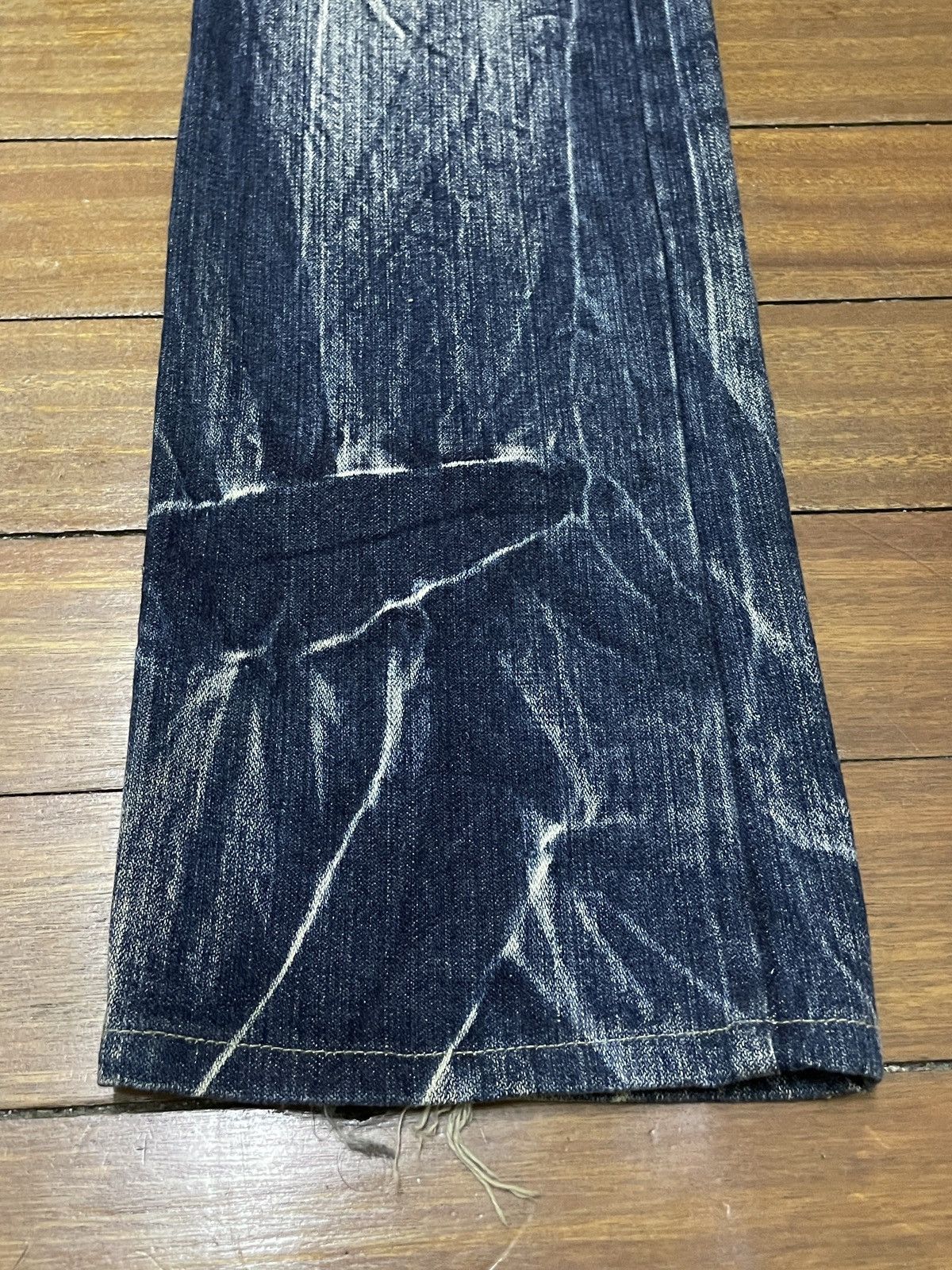 Vintage Rare Design Vintage Japanese Brand Jungle Storm Jeans 1990s Size US 33 - 5 Thumbnail