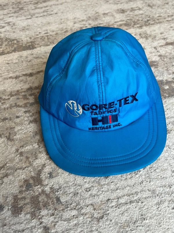 Goretex Gore Tex Sz L Fitted Cap Hat Rare Japan Vintage 90s Size ONE SIZE - 2 Thumbnail