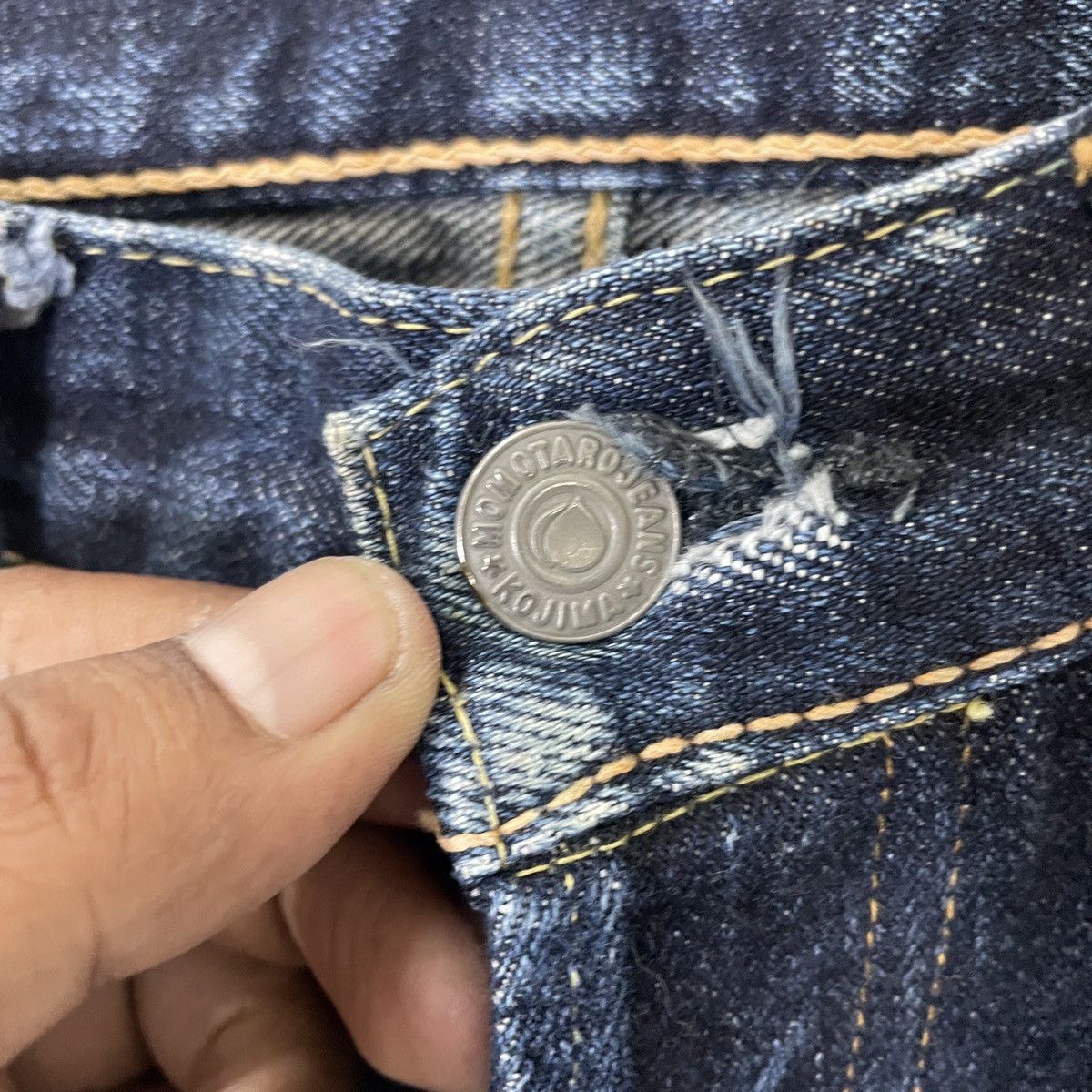 Momotaro Jeans Vintage Momotaro Okayama Slevedge Denim Size US 31 - 5 Thumbnail