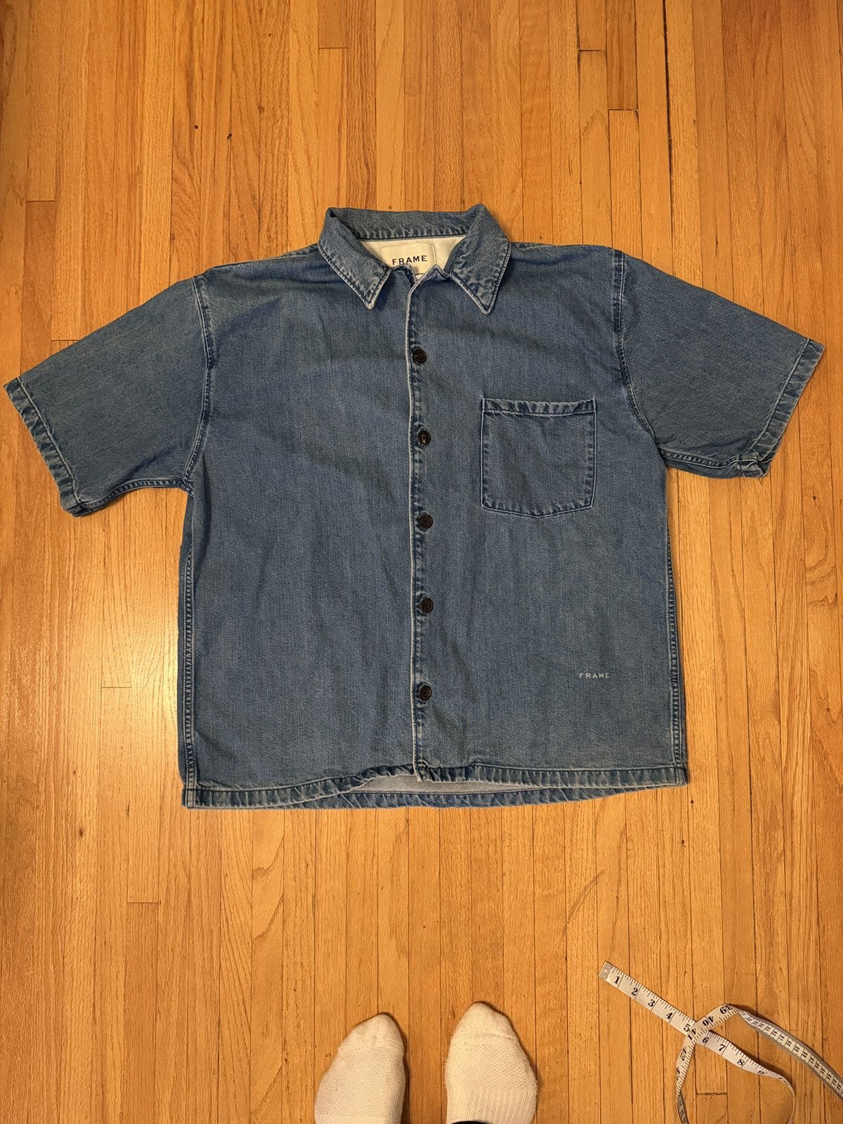 Frame Frame Denim Shirt Size US XL / EU 56 / 4 - 1 Thumbnail