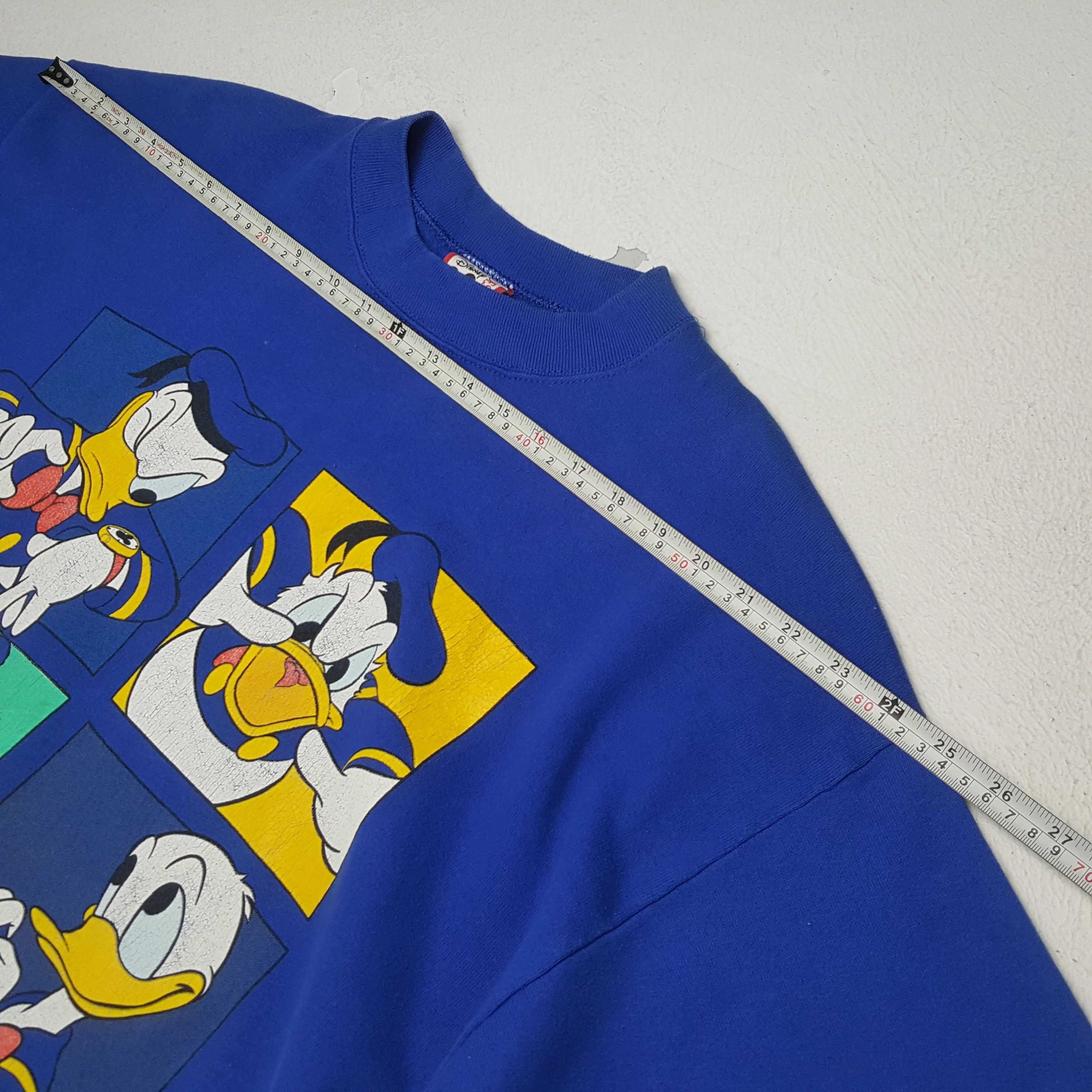 Cartoon Network × Disney × Vintage DONALD DUCK DISNEY Cartoon Character Vintage Sweatshirt Size US L / EU 52-54 / 3 - 4 Thumbnail