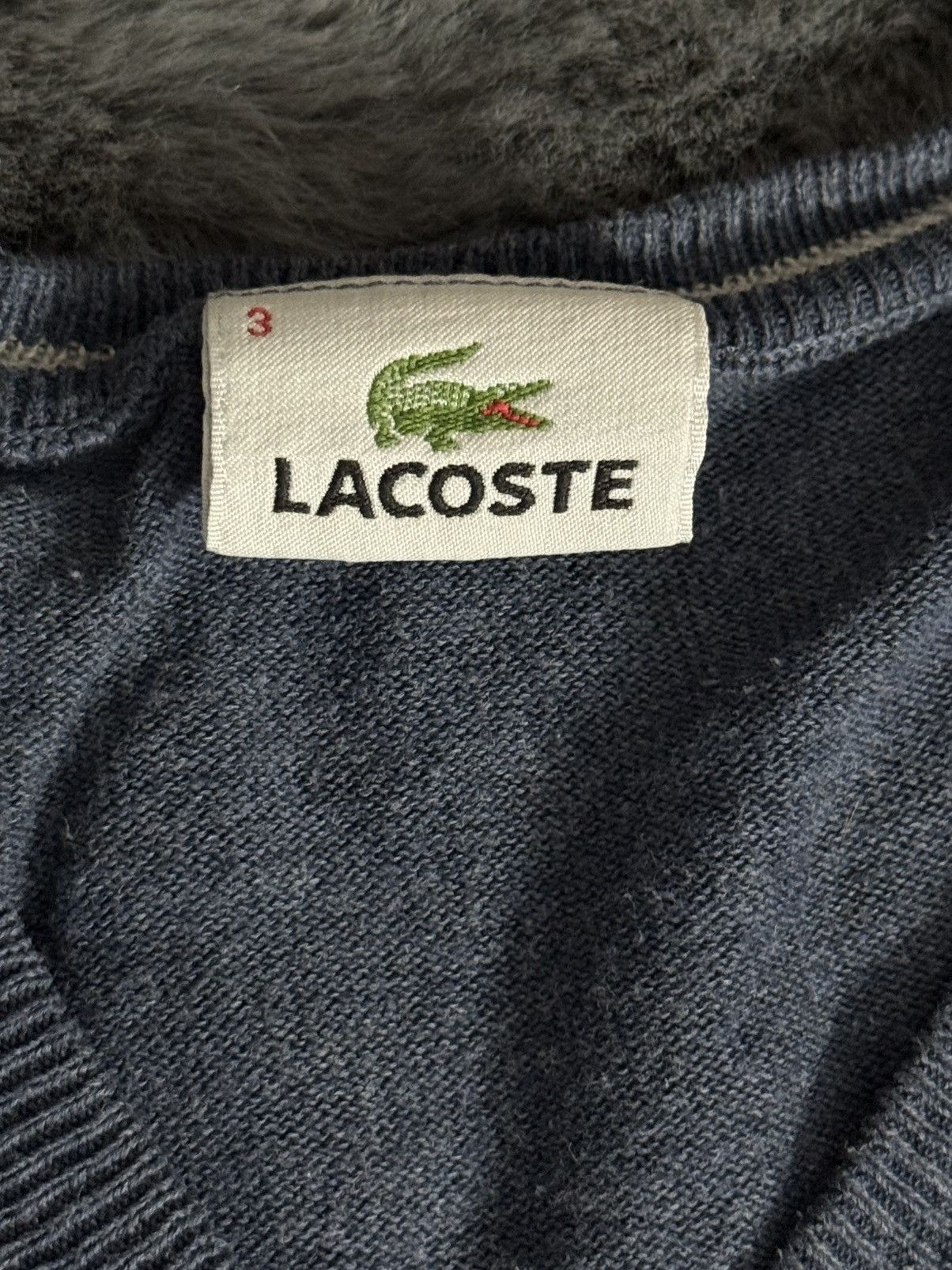 Lacoste Lacoste Sweater V-Ausschnitt Gr. S Size US S / EU 44-46 / 1 - 6 Thumbnail