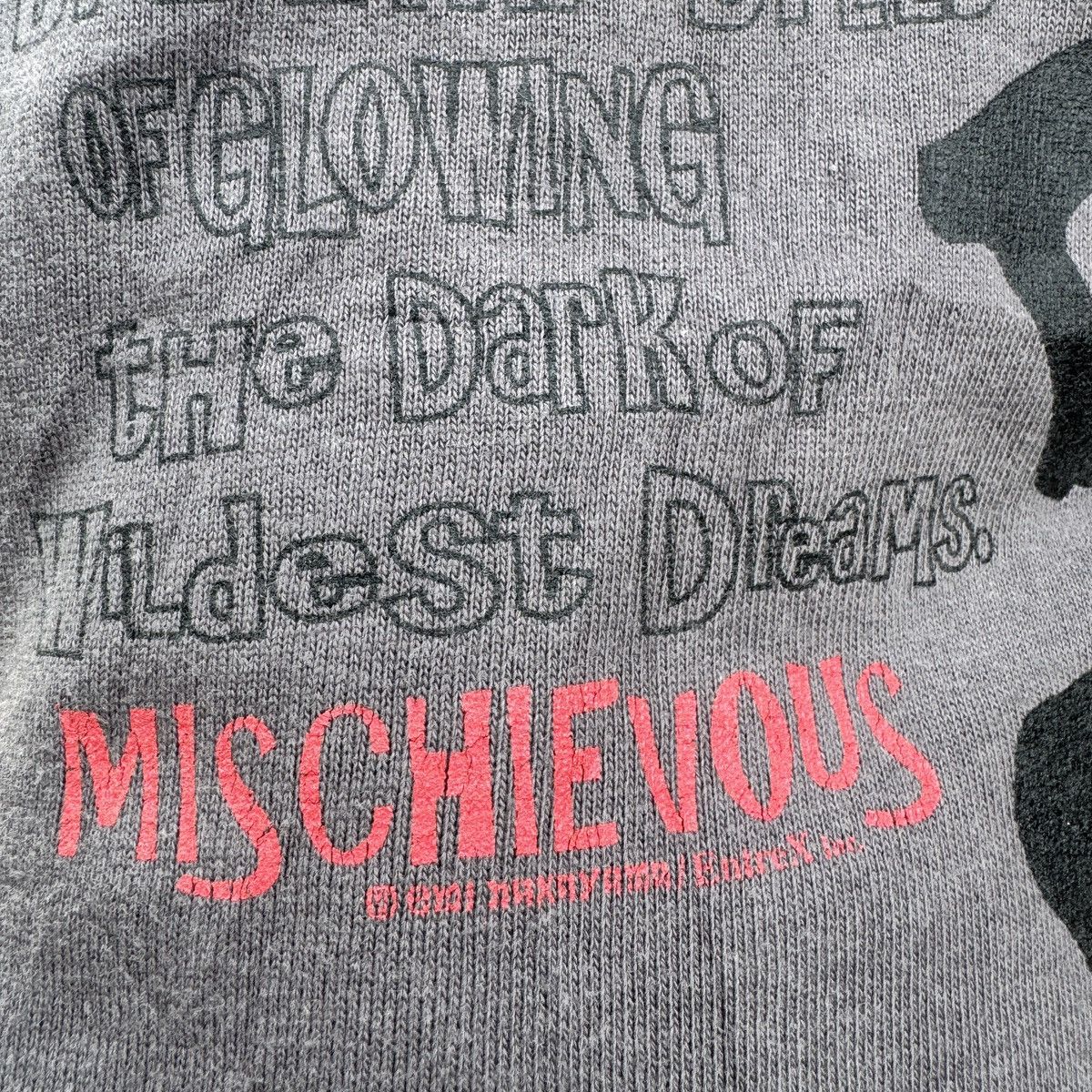 Japanese Brand Vintage Punk Mischievous Skunk Band Music Pullover Hoodie Size US L / EU 52-54 / 3 - 4 Thumbnail