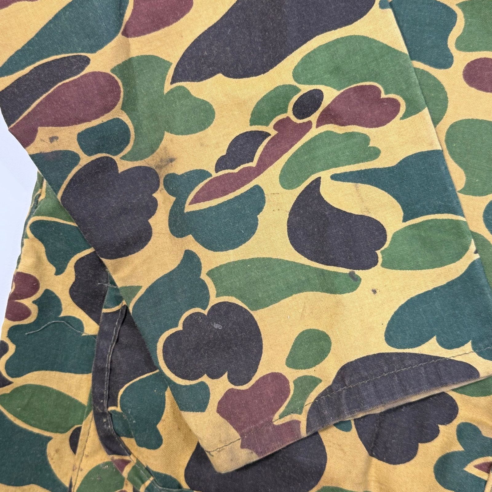 SafTbak Vintage Saftbak Duck Camo Hunting Jacket USA Made Field Coat Size US L / EU 52-54 / 3 - 4 Thumbnail