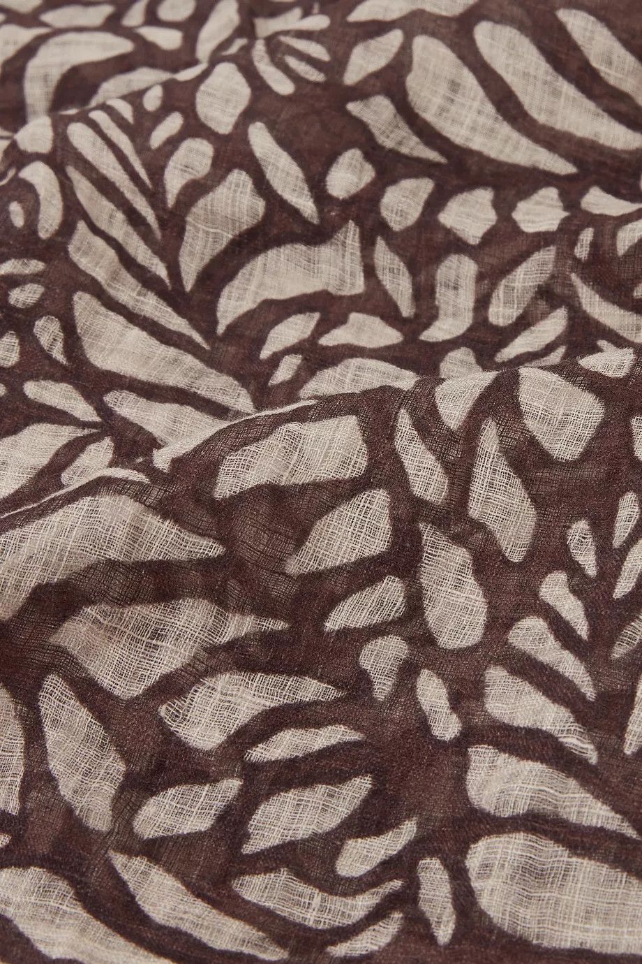 Brunello Cucinelli o1y0725 Size : OS / Scarf in Dark Brown Size ONE SIZE - 3 Thumbnail