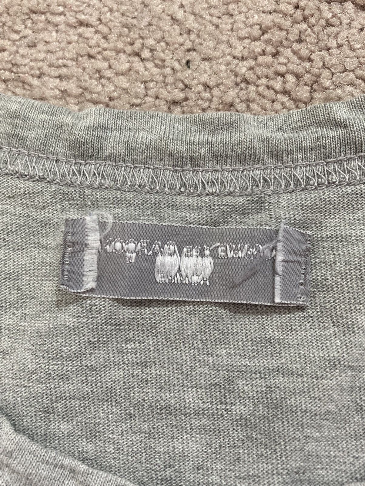 Comme des Garcons 2001 Flower Logo Tee (Grey) Size US M / EU 48-50 / 2 - 16 Thumbnail