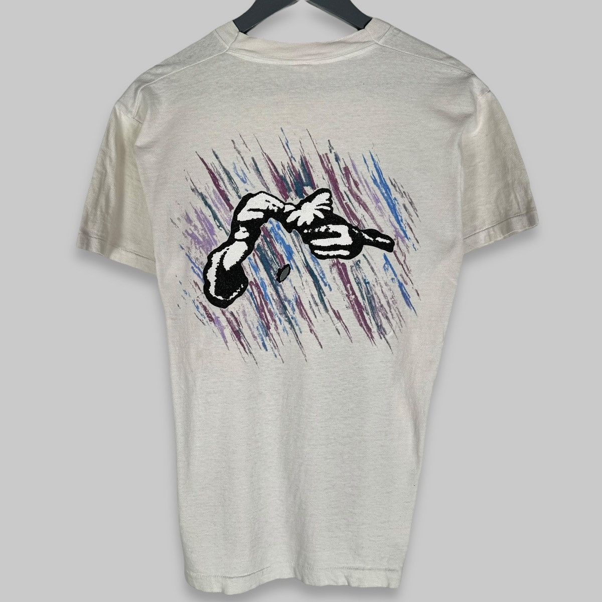 Band Tees Vintage 1992 World On Edge Candian Band Rock Tour T Shirt Size US XL / EU 56 / 4 - 2 Thumbnail