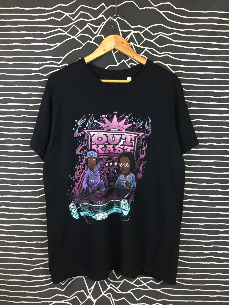 Outkast × Rap Tees × Vintage Outkast ATLIENS Cartoon Graphic Hip Hop Rap Tee Size US XL / EU 56 / 4 - 2 Thumbnail