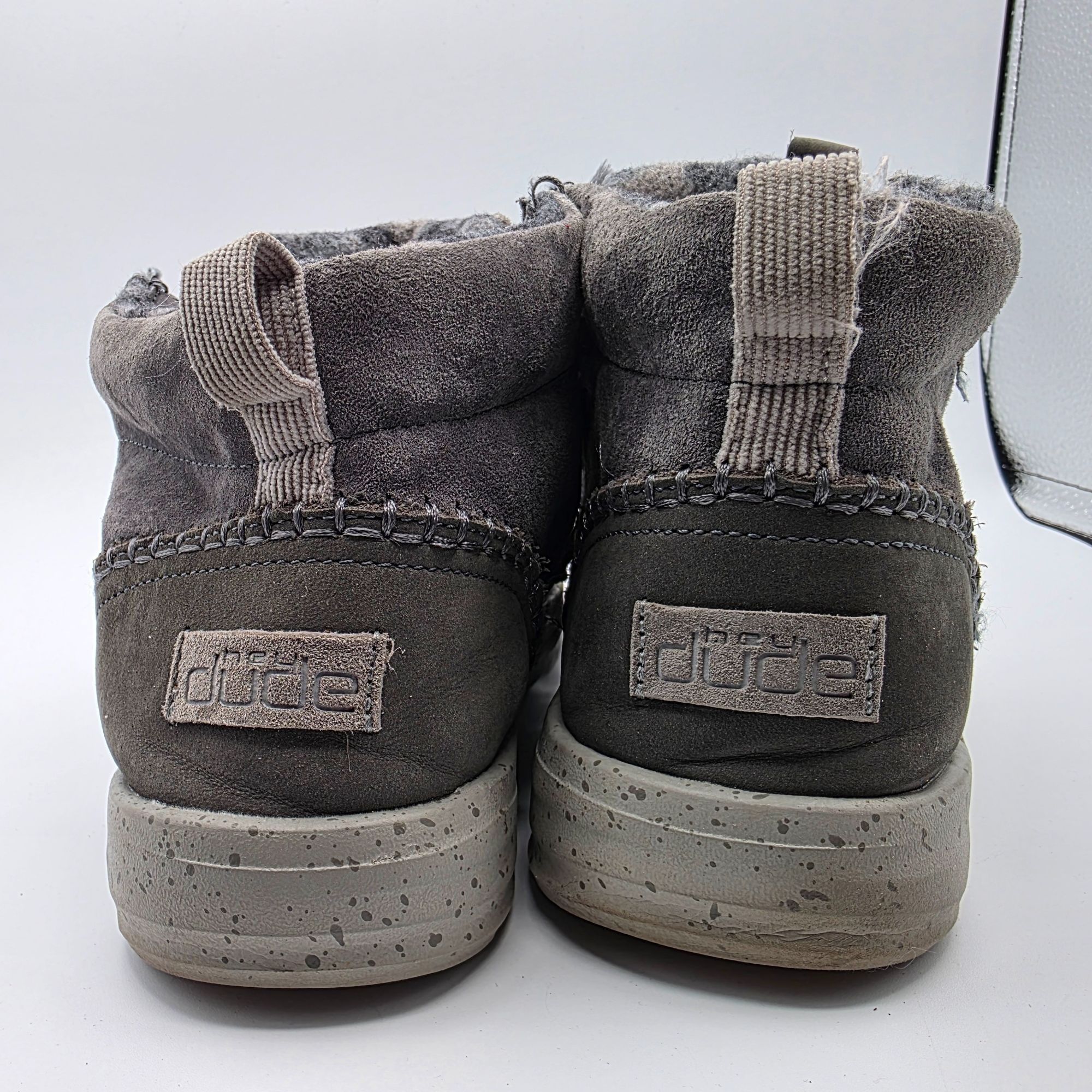 Other Hey Dude Eloise Womens Size 9 Suede Dark Grey Boots Walking Size US 9 / IT 39 - 5 Thumbnail