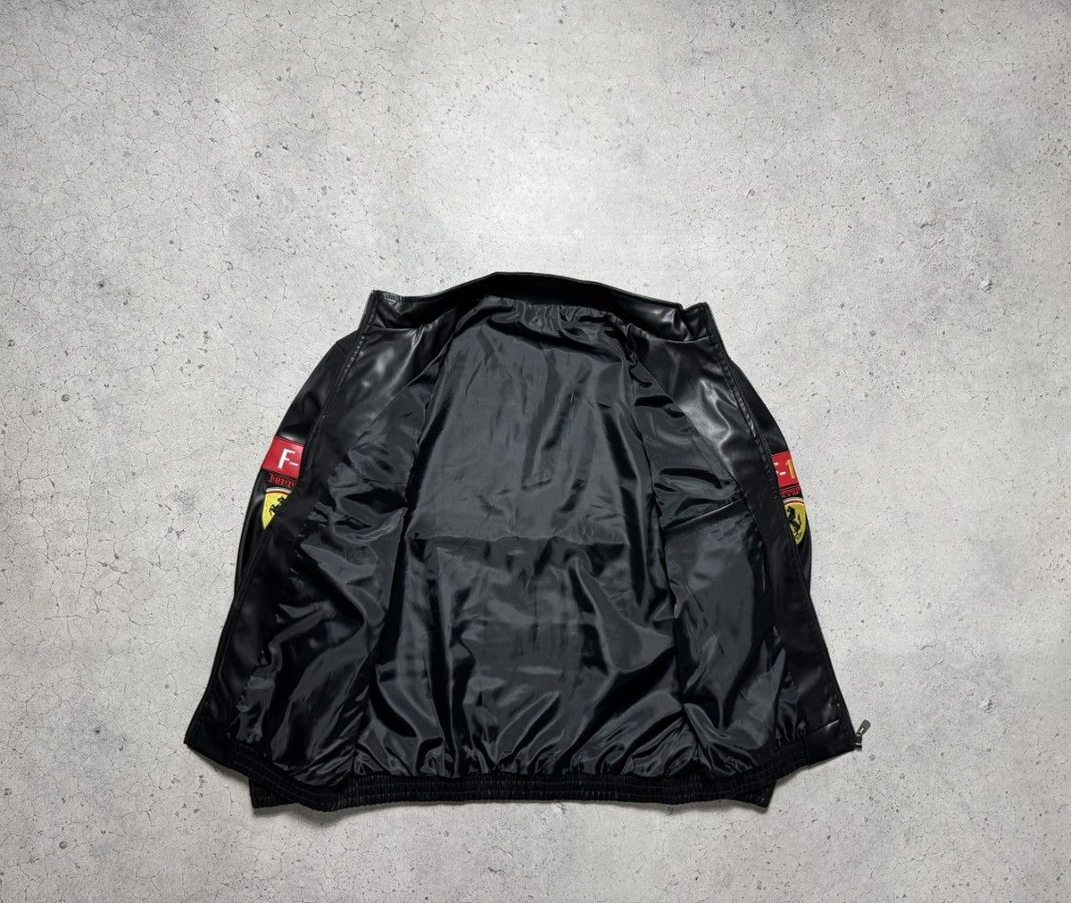 Ferrari Ferrari Vintage Racing Jacket Big Logo F1 Nascar Rare Size US XL / EU 56 / 4 - 9 Thumbnail