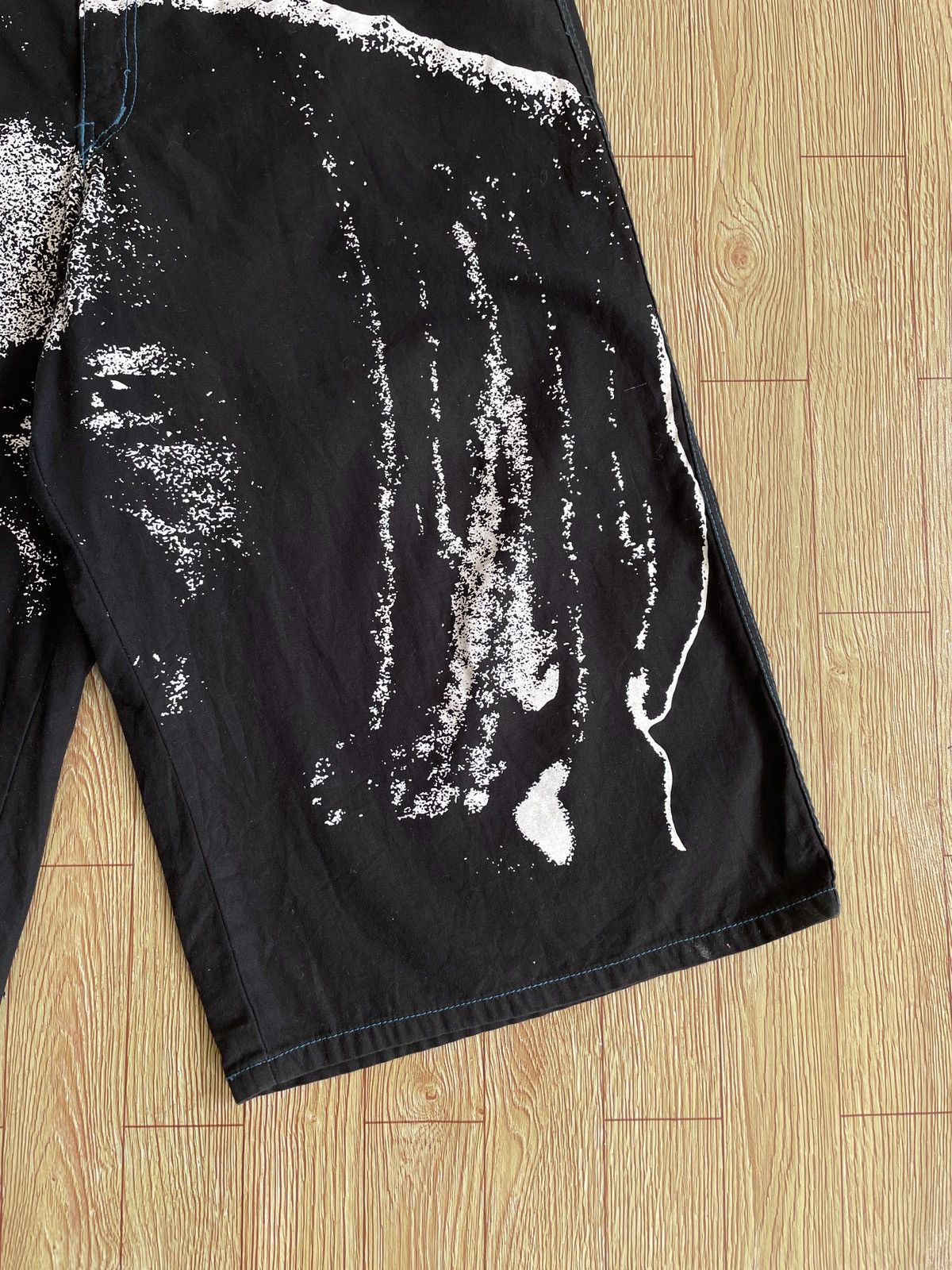 Bob Marley Very Rare Design Vintage Bob Marley Baggy Jorts Pants 2000s Size US 34 / EU 50 - 5 Thumbnail