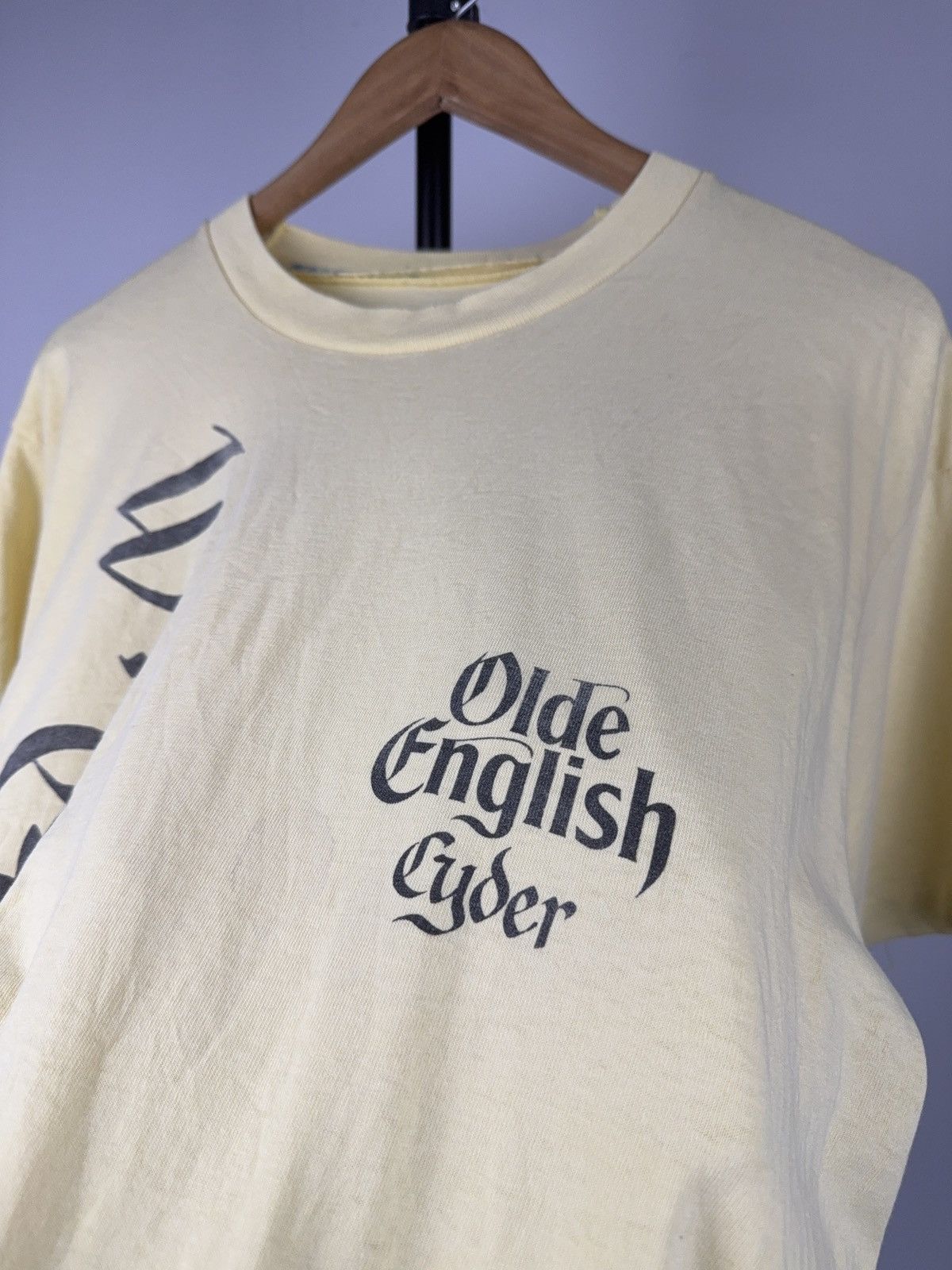 Vintage 90s Retro Gaymer's Olde English Cyder T Shirt Single Stitch Size US L / EU 52-54 / 3 - 9 Thumbnail