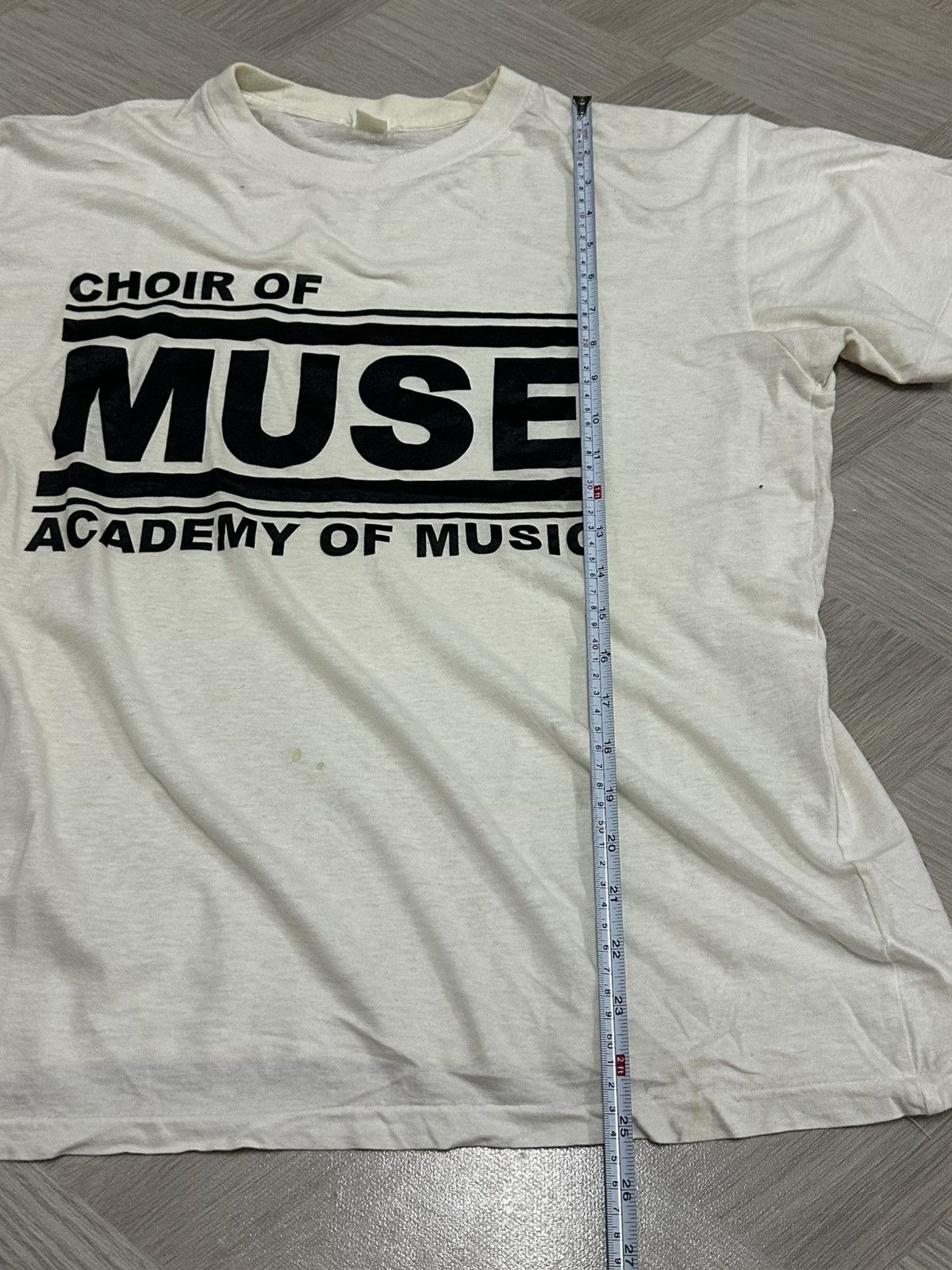 Band Tees Vintage Muse Academy Of Music T Shirt Band Tee Size US XL / EU 56 / 4 - 7 Thumbnail