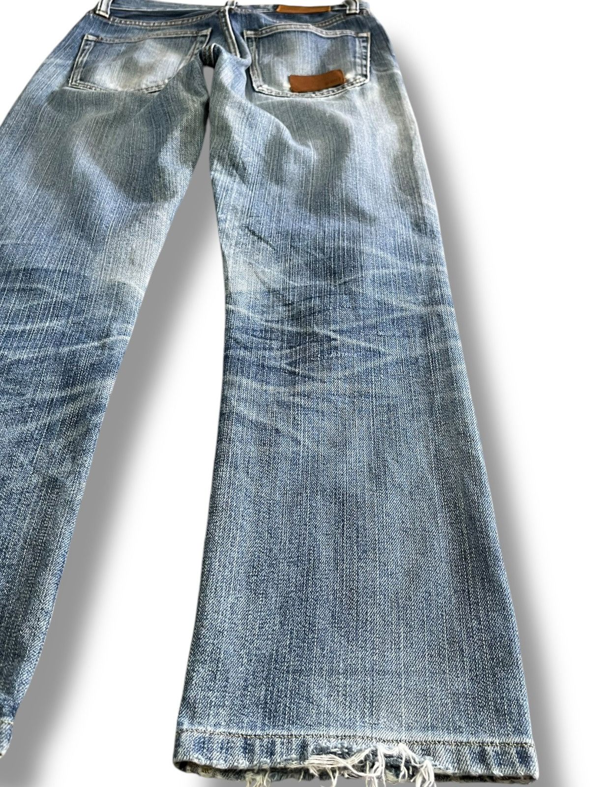 Jun Takahashi × Uniqlo Vintage Uniqlo S002 Selvedge Pocket Patchwork Denim Size US 28 / EU 44 - 9 Thumbnail