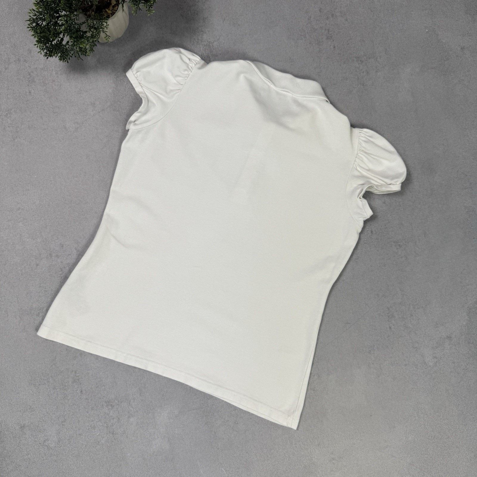Burberry Burberry Women Polo T Shirt Size S White Size S / US 4 / IT 40 - 13 Thumbnail