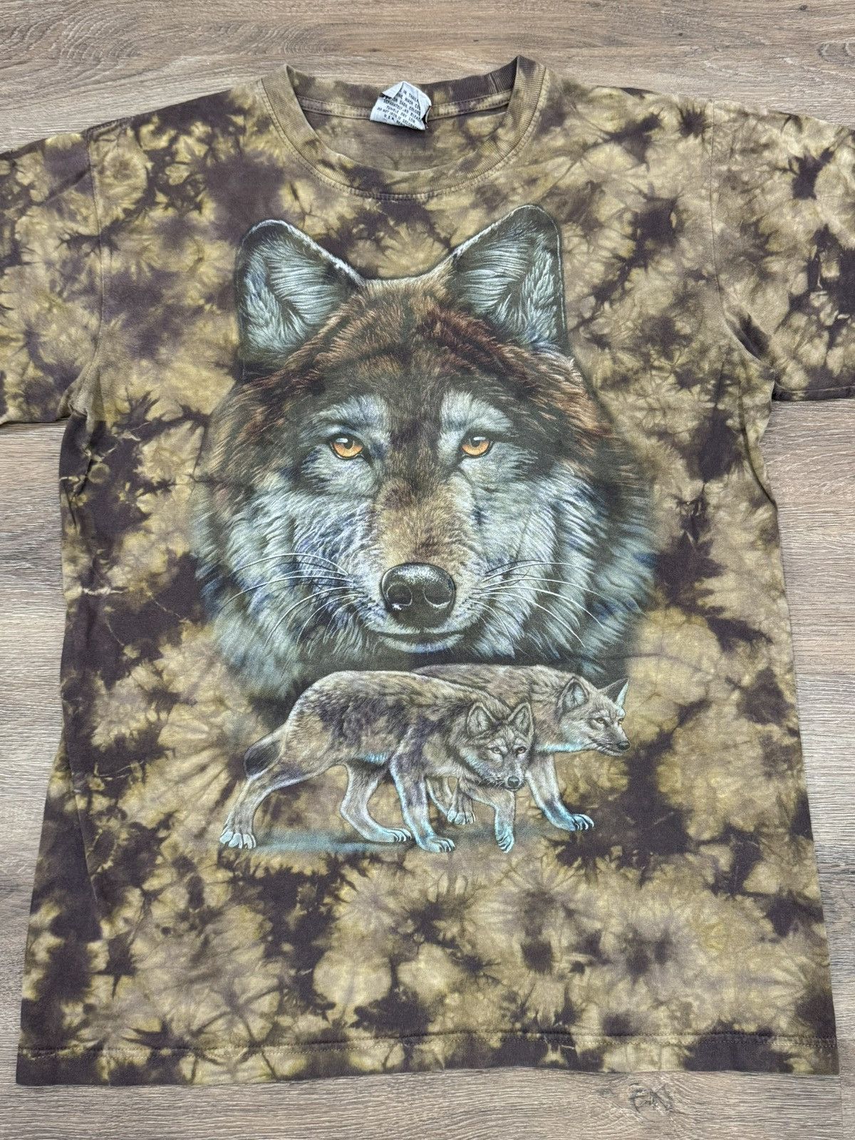 Vintage Vintage Rock Eagle Wolf Shirt Size US M / EU 48-50 / 2 - 2 Thumbnail
