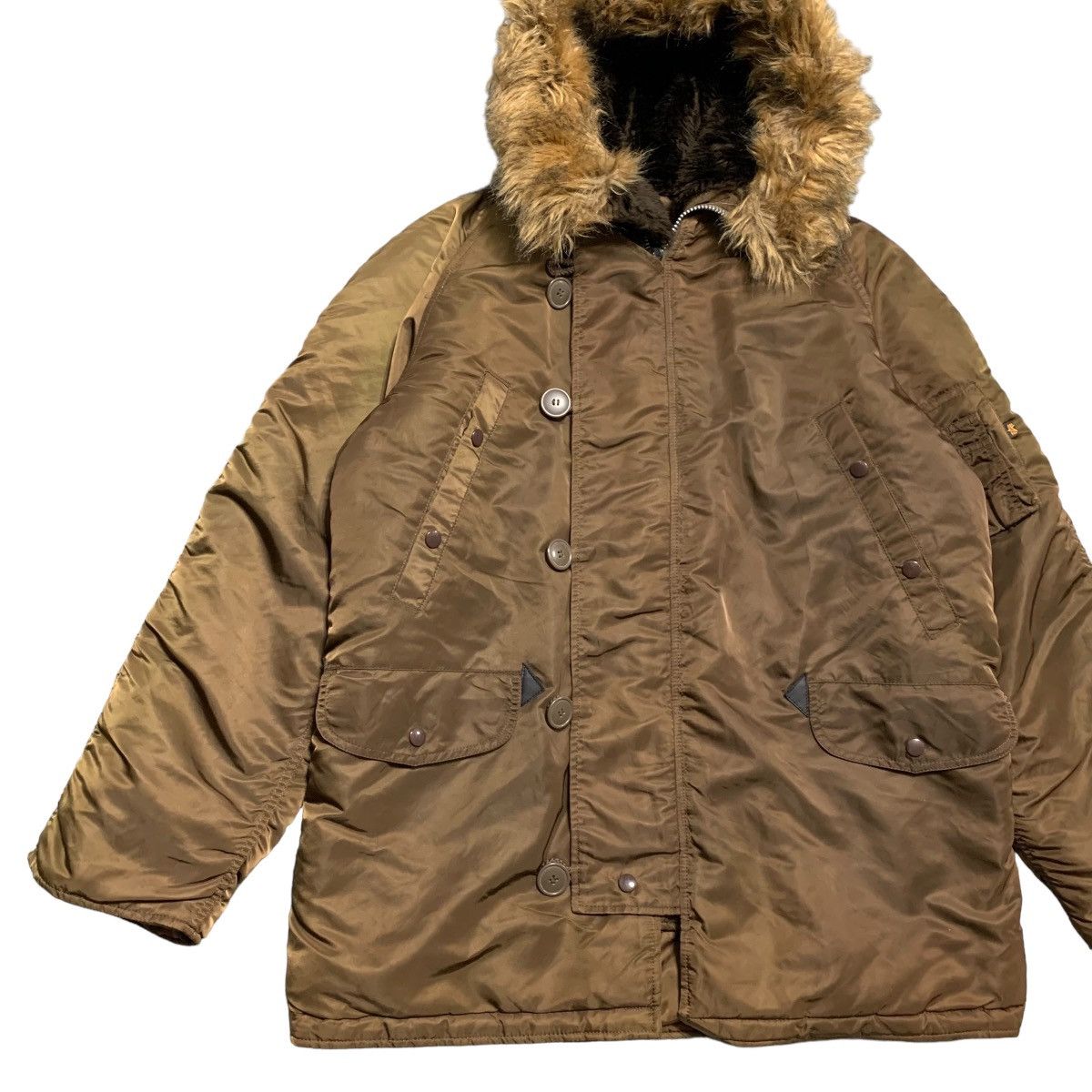 Alpha Industries Alpha Industries Hooded Nylon Jacket Size US M / EU 48-50 / 2 - 2 Thumbnail