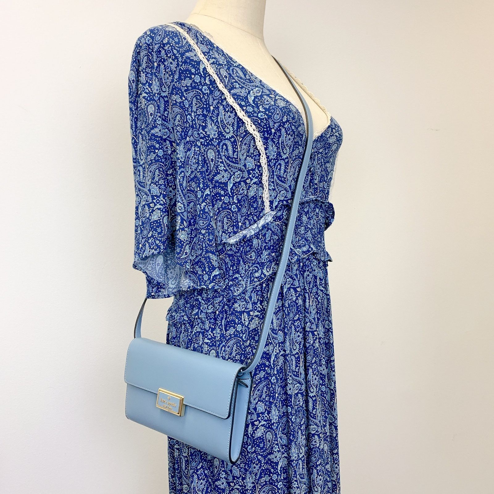 Kate Spade Kate Spade KB545 Reegan Crossbody IN Blue Size ONE SIZE - 1 Thumbnail