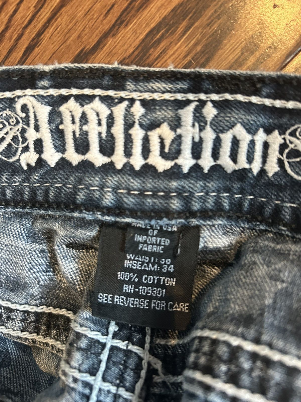 Affliction Affliction Jeans Size US 36 / EU 52 - 3 Thumbnail