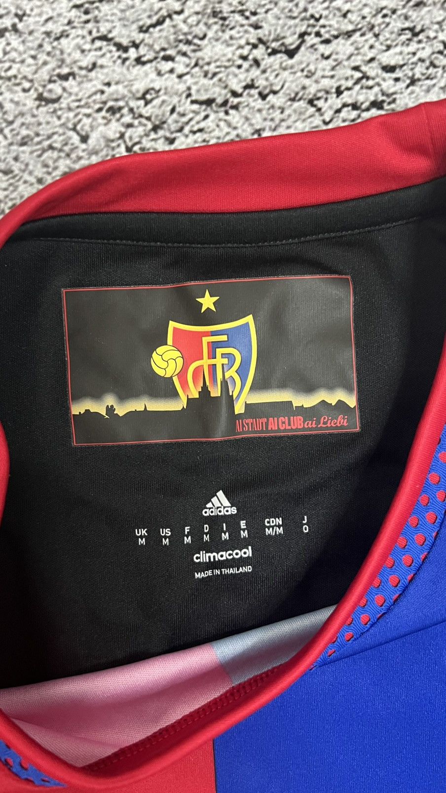 Adidas × Vintage FC Basel Switzerland Birkir Bjarnason adidas vintage jersey Size US M / EU 48-50 / 2 - 6 Thumbnail