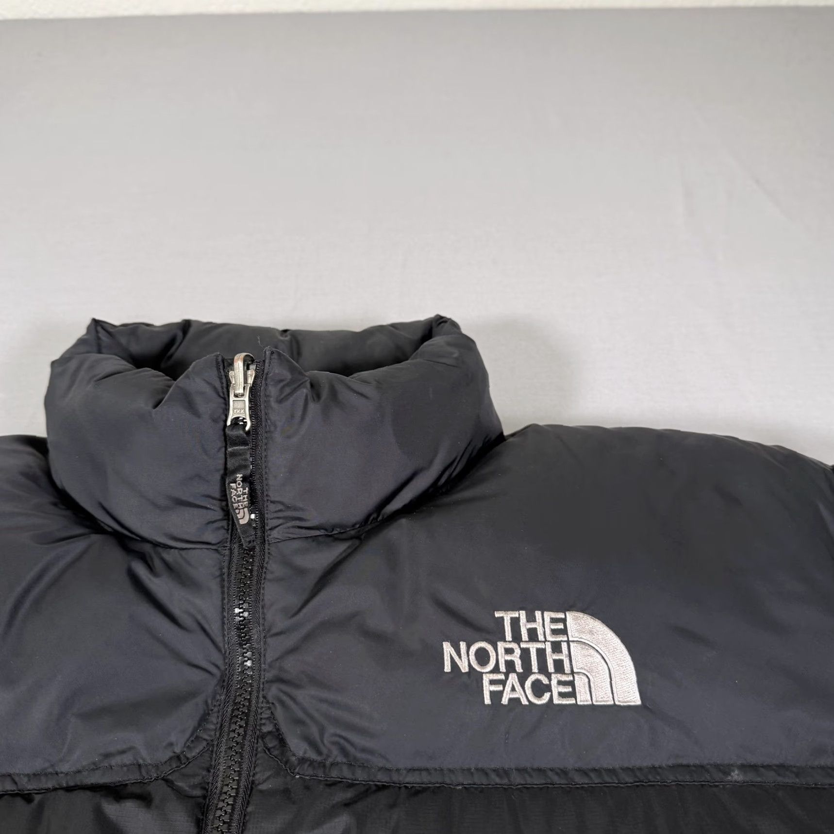 The North Face VINTAGE The North Face Nuptse 700 Down Puffer Jacket Mens XL Black Zip Full Zip Stand-Up Collar Quilted Pockets Outdoor Hiking Winter Casual Size US XL / EU 56 / 4 - 2 Thumbnail